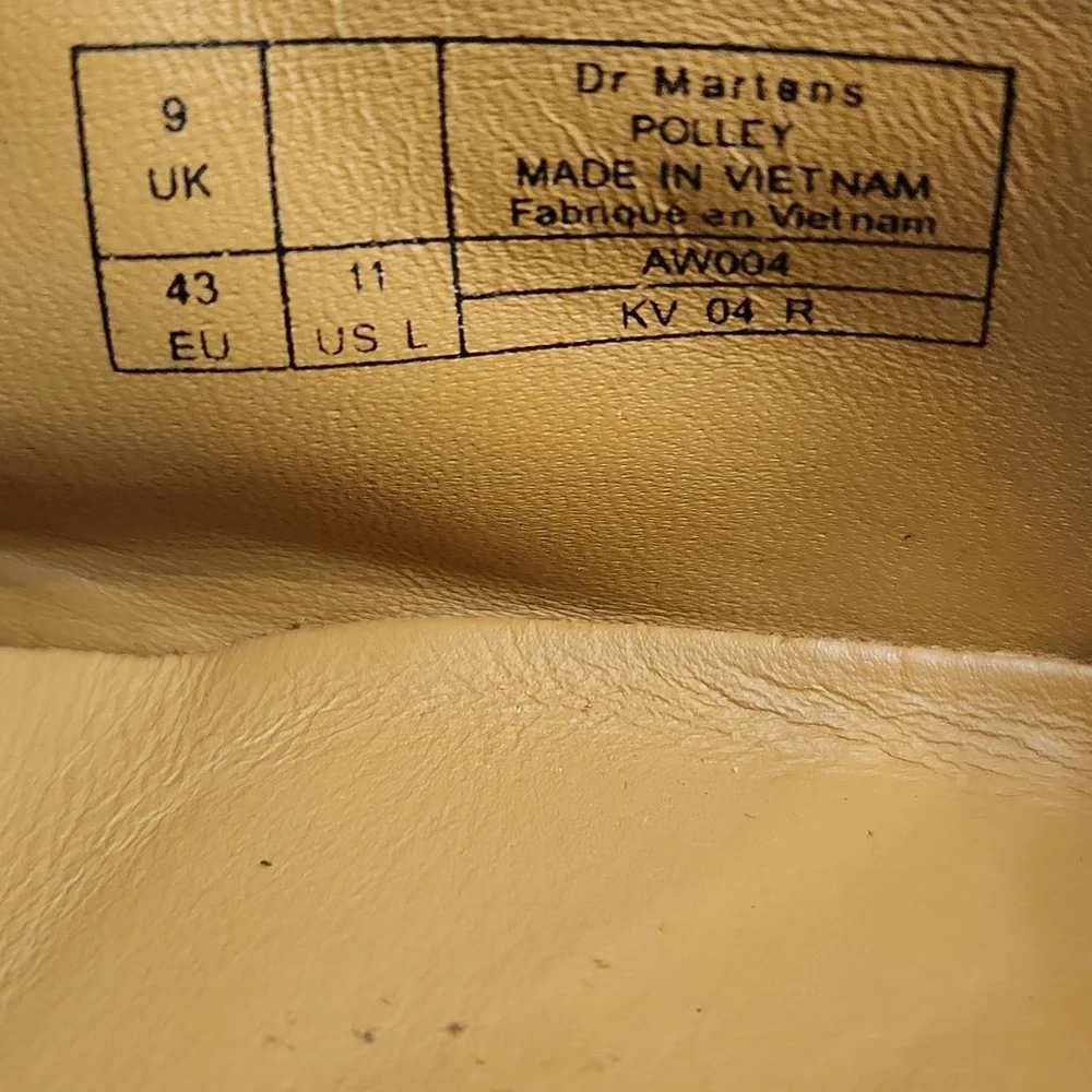 Dr. Martens Polley Mary Jane Leather Shoe (W Size 11) - Picture 12 of 13